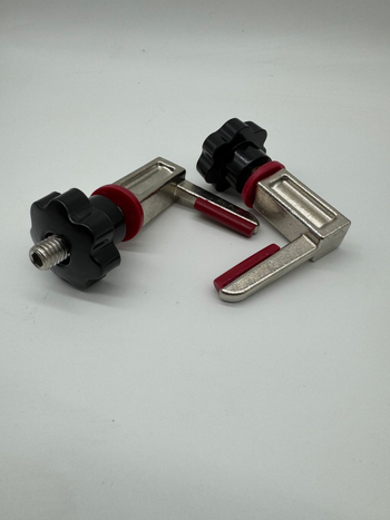 Accesor pentru mașina de strâns rachete de badminton și tenis, cadru în formă de L, oțel №45 + plastic, Powerti, coduri de produs A10388-01/A10388-02/A10415/A10416/A10712/A10927