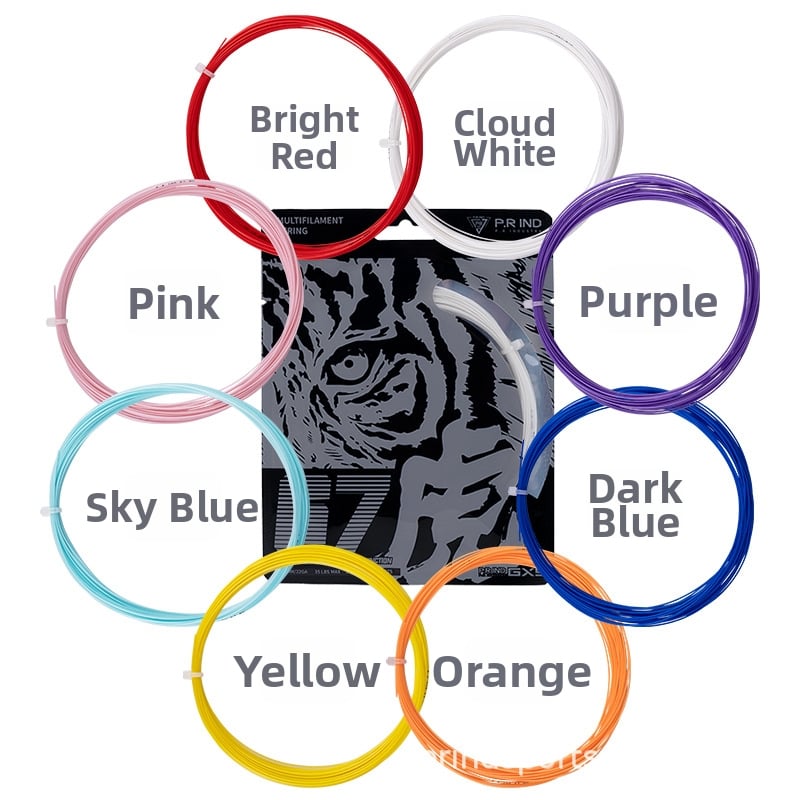 Pu Rui nylonové šnúry na raketu badminton – vysoká elasticita, vysoký výkon