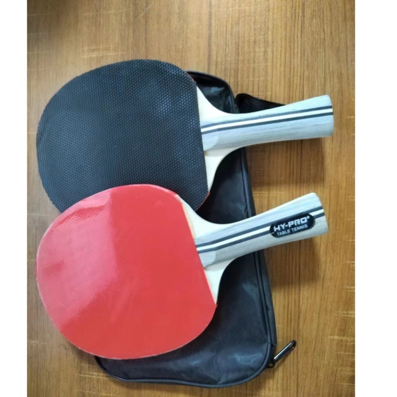 Shuangtai ракета за тенис на маса с карбонова плоча, инвертирана гума, шейкхенд хват за начинаещи