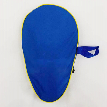 Ракетка за тенис на маса, липова основа, гума с положително залепване, прав удар, печат на лого