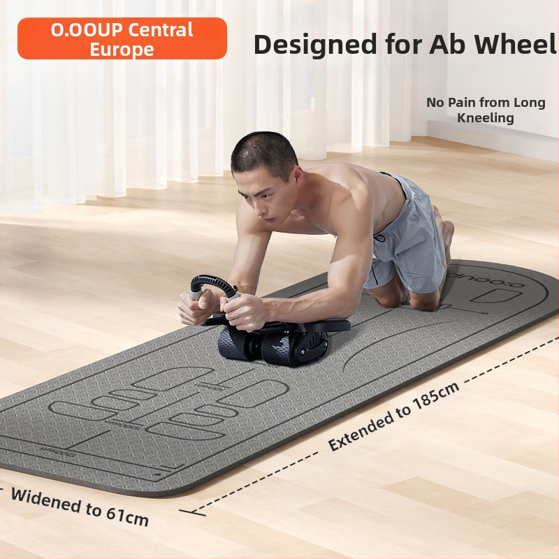 Подложка за коремно колело и колени за йога – ТПЕ, 8 мм, 3,5 кг, произход Quzhou, анти-плъзгаща повърхност