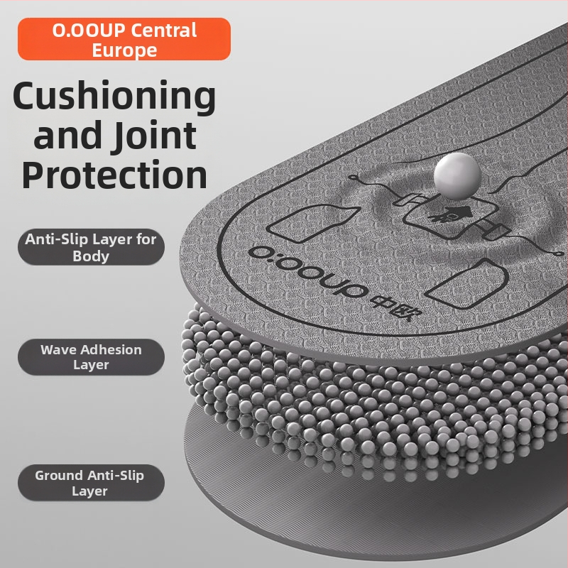 Подложка за коремно колело и колени за йога – ТПЕ, 8 мм, 3,5 кг, произход Quzhou, анти-плъзгаща повърхност