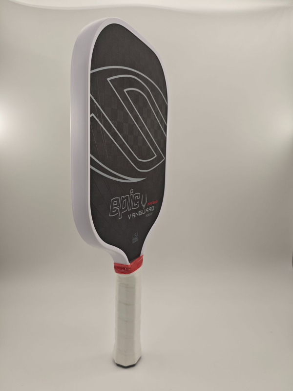 Paletă pickleball Vanguard Pro Invikta, 12K hot-press carbon fiber, 220–235 g, Sharp Movement