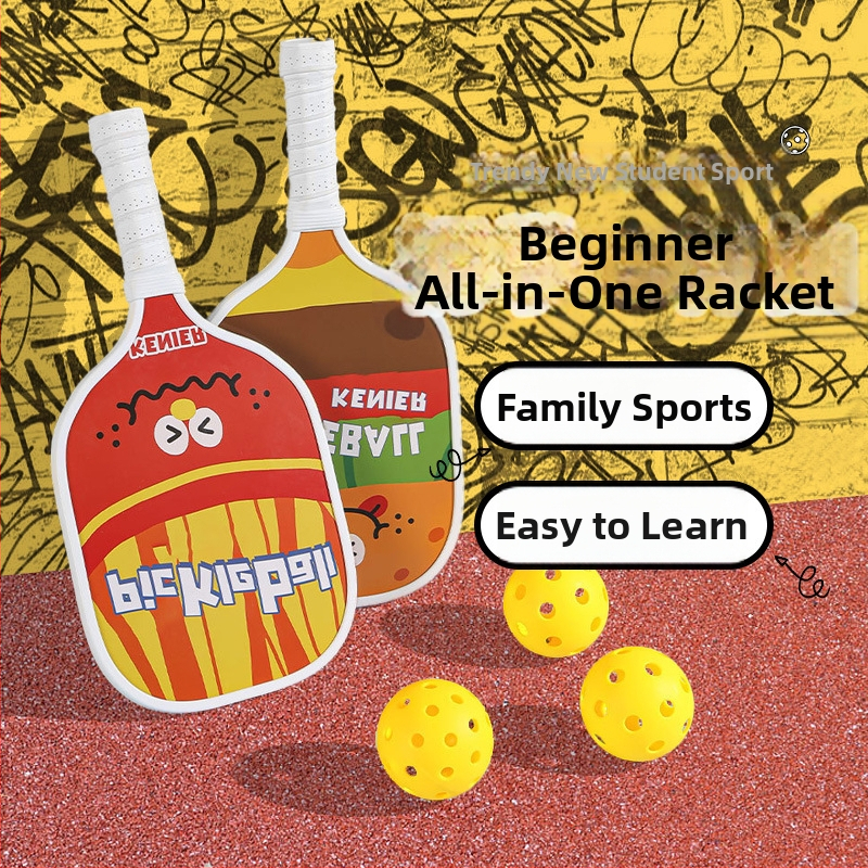 Kenier sada pickleball rakiet – drevené rakety, 300 g každej rakety