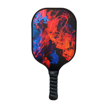 Пикълбол ракети от фибростъкло за възрастни – ултра леки, издръжливи за тренировки, комплект от две ракети (Тегло: 235±5 g; Материал: Фибростъкло)