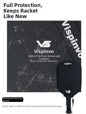 Vispinvo pickleball raketa — Diving fabric, 86 g, odolná pádu a opotrebeniu