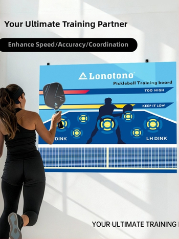 Pickleball treniravimo sienos lipdukas – pradedantiesiems, sienos taikymo lipdukas; Prekės ženklas: Other; Medžiaga: Paper; Svoris: 700±