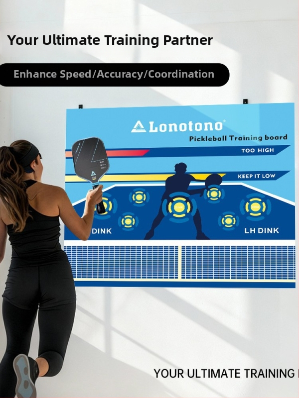 Pickleball treniravimo sienos lipdukas – pradedantiesiems, sienos taikymo lipdukas; Prekės ženklas: Other; Medžiaga: Paper; Svoris: 700±