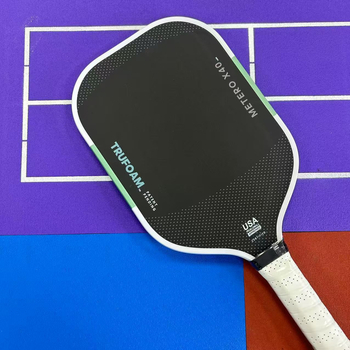 Pickleball ракета с пяна вътрешна сърцевина, висока плътност EPP, горещо пресована, T700 карбонови влакна, тегло 225±5 g