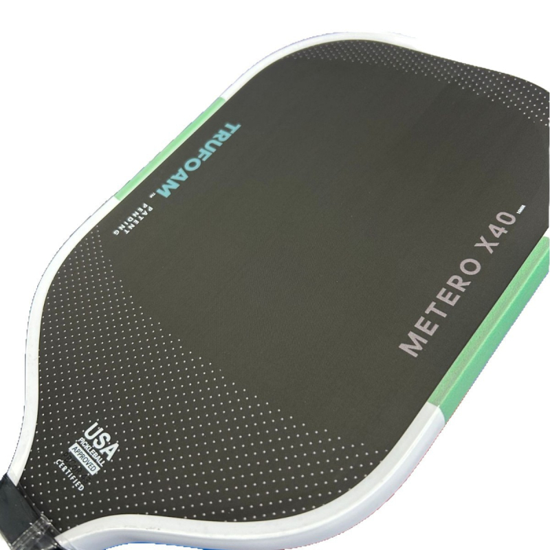 Pickleball ракета с пяна вътрешна сърцевина, висока плътност EPP, горещо пресована, T700 карбонови влакна, тегло 225±5 g