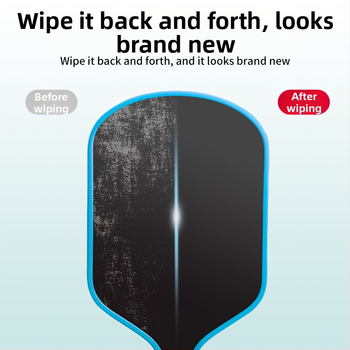 Guma na čistenie rakety pickleball — špeciálna guma na rakety pickleball, prírodná guma, odolná voči opotrebeniu