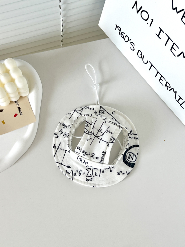 Рибарска шапка с карикатурен принт за котки и кучета, платнена, дишаща и регулируема