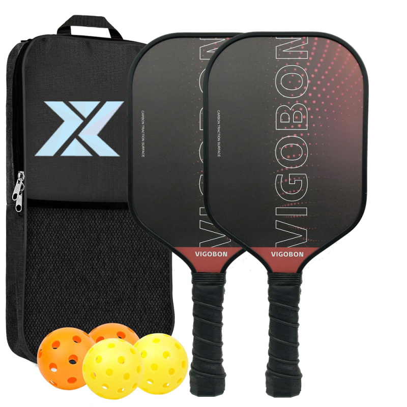 Карбонова ракетка за пикълбол с ядро honeycomb, MCA, тегло 223 g