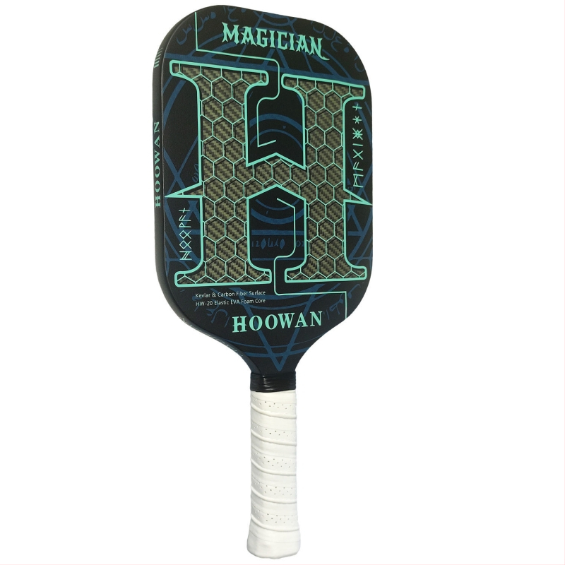 HOOWAN paletă de pickleball Magician, fibră de carbon, model Magician, ușoară