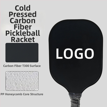 T300 uhlíková pickleball raketa s jadrom z PP honeycomb, hmotnosť 230±5 g, Jiang Hui