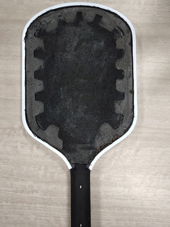 Ракетка за тенис на маса – Hengdong J2NF TRUFOAM, пълно пяно вътрешно ядро, T700 въглеродни влакна, горещо пресована едночастова конструкция