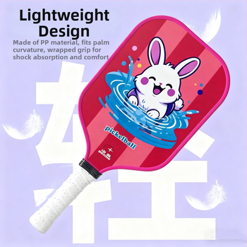 Pickleball ракета – карбонова фибър рамка, Wave Star, подходяща за възрастни, ракета за тенис/бадминтон