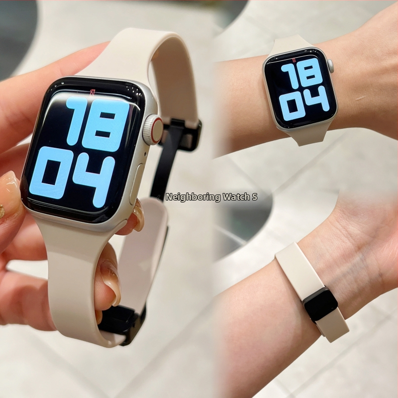 Remienok na Apple Watch s magnetickou sponou, tenký dizajn, pre Series 9, módny štýl, uvedený v roku 2023