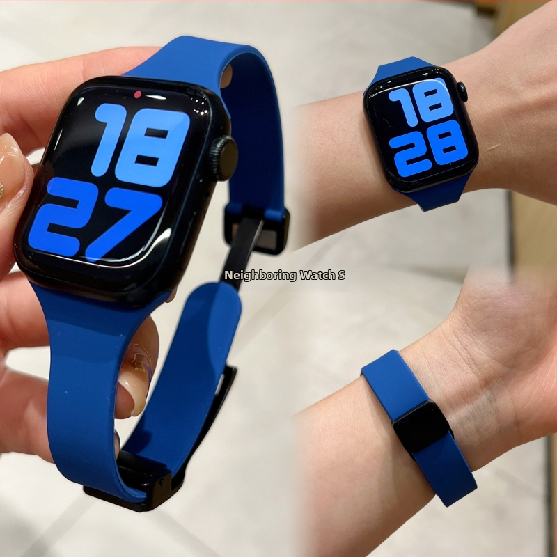 Remienok na Apple Watch s magnetickou sponou, tenký dizajn, pre Series 9, módny štýl, uvedený v roku 2023