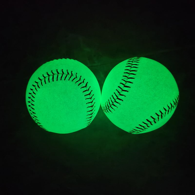 Светеща тренировъчна бейзболна топка с персонализирано лого (PVC; подходяща за бейзбол и софтбол; печат на лого; персонализация)