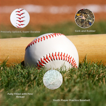 Baseballová tréningová lopta č. 9, PVC, značka GKK, tlač loga dostupná, vhodná pre baseball a softball