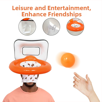 Krepšinio krepšio metimo žaislas — Vanderford, PVC plastikas, interaktyvus šeimos žaidimas, lavina rankos-akių koordinaciją, tinka 7–14 metų aktyviems vaikams