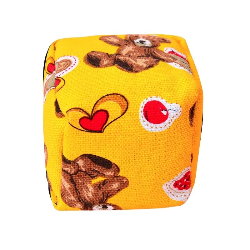 Детска играчка за хвърляне на торба с пясък, изработена от плат, развива координацията ръка-око; подходяща за деца на възраст 7–14 години; Sandbag Class