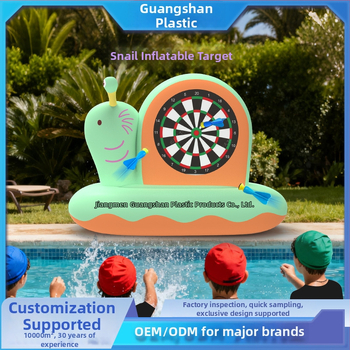 Pūšams mērķis gliemeža formā — PVC metiena spēle bērniem vecumā 4–6 gadi