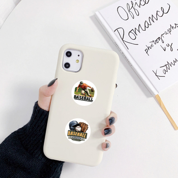 Ролка бейзболни стикери за декорация на калъфи за телефони, 500 бр., материал за планери, DIY лента за рязане