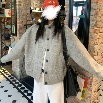 Бейзболно яке от chenille плат със спандексова смес, без ръкави, стойкова яка, пролет 2025