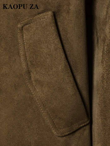 Dámska bunda s kapucňou v britskom károvom vzore — polyester, 95%+ polyester, zips, dlhé rukávy (jeseň 2025)