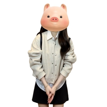 Jachetă din chenille pentru femei, croială regular, toamnă 2025, poliester 90–95% cu bumbac <30%, guler baseball, mâneci lungi, stil coreean inspirat Chanel