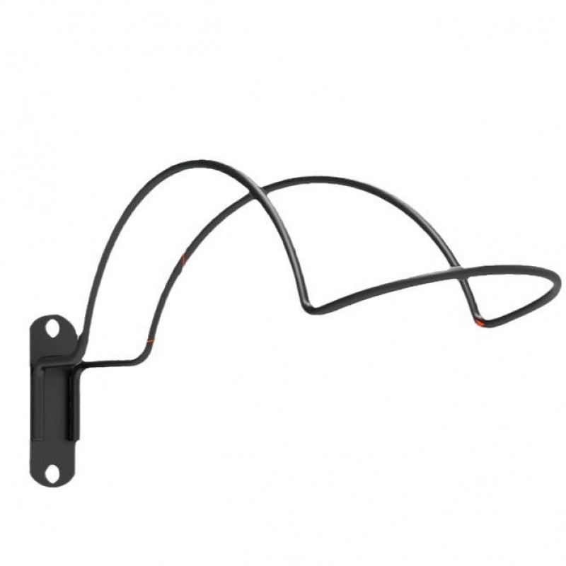 Стенно държач за каски за мотоциклети — метал, модерен минимализъм; лято 2023 пускане; марка One word hardware; подходящ за съхранение в спалнята, дневната и на бюро