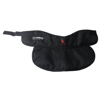 Ledo hokeja kaklo apsauga, sustiprinta, kvėpuojanti, 900D Oxford audinys su vidiniu putų sluoksniu ir tinkliniu audiniu, reguliuojamas Velcro užsegimas