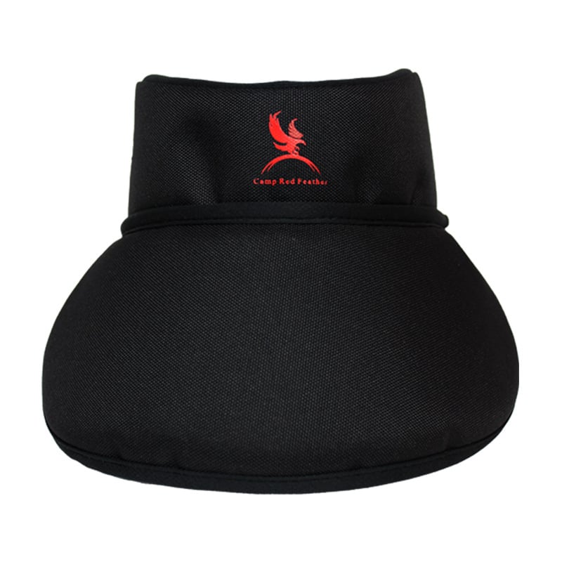 Ledo hokeja kaklo apsauga, sustiprinta, kvėpuojanti, 900D Oxford audinys su vidiniu putų sluoksniu ir tinkliniu audiniu, reguliuojamas Velcro užsegimas