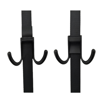 Akatsune пластмасов закачалник за хокей за задната врата - държач с куки за съхранение на хокейно оборудване и дрехи