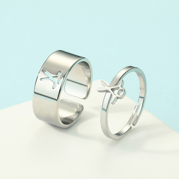 Brățară din oțel inoxidabil pentru cuplu, stil Fresh and Sweet, origine Yiwu, colecție de iarnă 2022