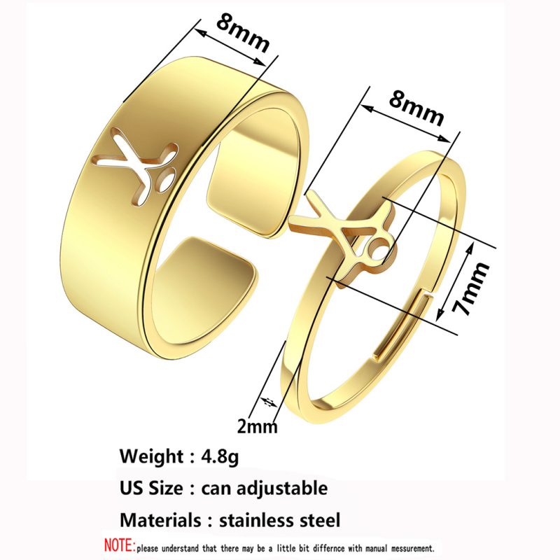 Brățară din oțel inoxidabil pentru cuplu, stil Fresh and Sweet, origine Yiwu, colecție de iarnă 2022
