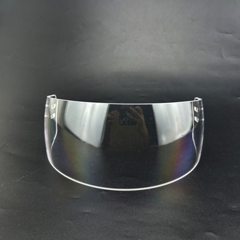 Хокеен шлем с защитни очила, поликарбонатен щит, UV защита, защита от вятър и дъжд, за всички сезони