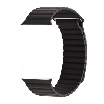 Кожена лента с магнитно затваряне за Apple Watch Series 8 – истинска кожа, регулируем интерфейс, тегло 25 g