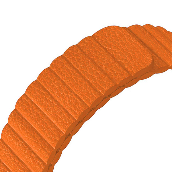 Кожена лента с магнитно затваряне за Apple Watch Series 8 – истинска кожа, регулируем интерфейс, тегло 25 g