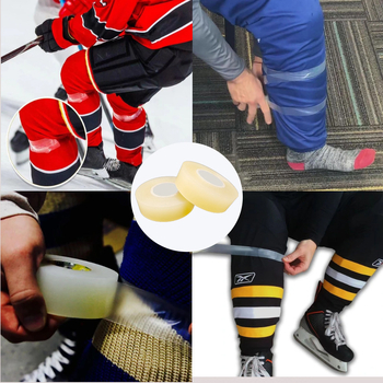 Jäähoki teipide komplekt – läbipaistev PVC, liimjäljedeta, kulumiskindel ja libisemiskindel