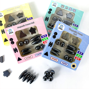 Магнитен комплект за физическо образование за деца - 288 магнитни топчета, DIY, многофункционален, без електричество, възраст 15-35