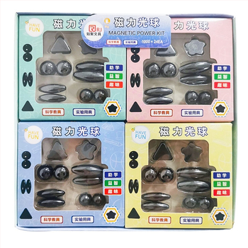 Магнитен комплект за физическо образование за деца - 288 магнитни топчета, DIY, многофункционален, без електричество, възраст 15-35