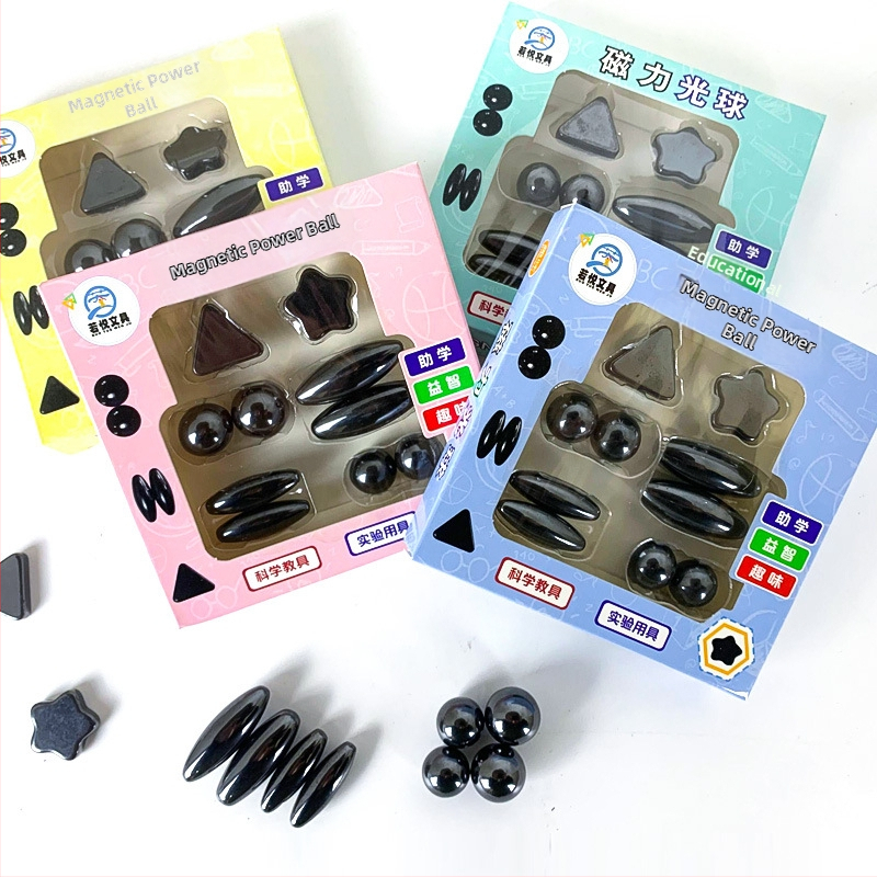 Магнитен комплект за физическо образование за деца - 288 магнитни топчета, DIY, многофункционален, без електричество, възраст 15-35