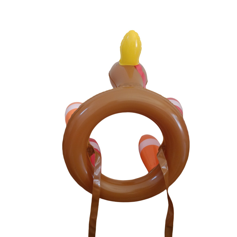 Öko-barát felfújható flamingó kör dobó játék, PVC, kültéri családi interaktív játék, 7–14 éveseknek, csomagolás: OPP zacskó