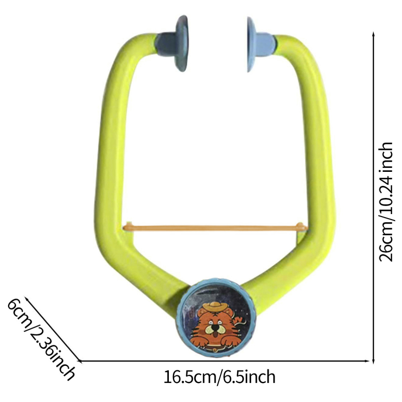 Antrenor pentru tenis de masă pentru ușă, copii, utilizare în interior — material PP, coordonare mână-ochi, antrenament senzorial