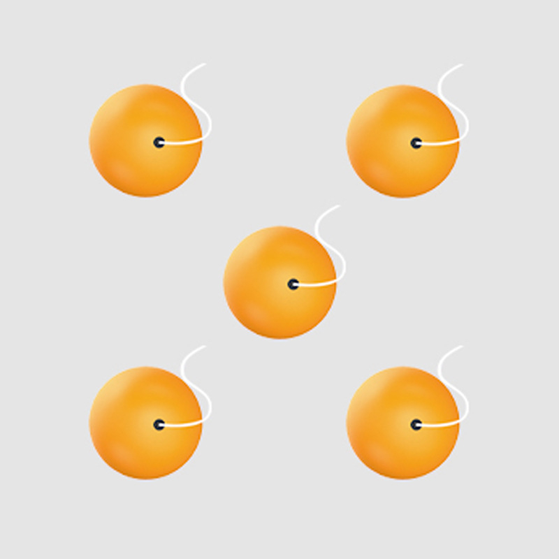 XYWIN set dodatne opreme za stolni tenis, ABS, 5 kom, s kukom za vješanje i linijom, otisnut logotip, prilagodljivo