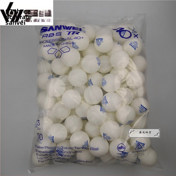 SANWEI TR galda tenisa bumba, ABS materiāls, bez logotipa, bez pielāgošanas