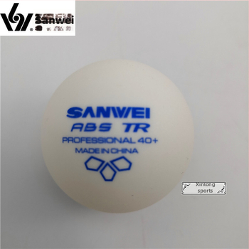 SANWEI TR galda tenisa bumba, ABS materiāls, bez logotipa, bez pielāgošanas